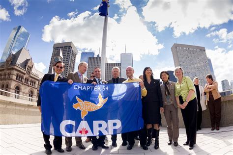 carp flag flies for national seniors day carp