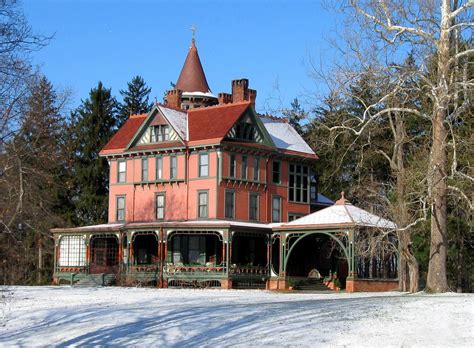The Historic Wilderstein Queen Anne Mansion In Rhinebeck Ny House