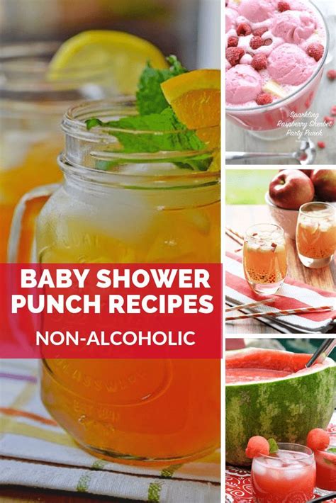 Give your guests the luxe treatment with these sophisticated drinks, perfect to sip during an afternoon of pampering. Baby Shower Punch Recipes non alcoholic-#alcoholic #Baby # ...