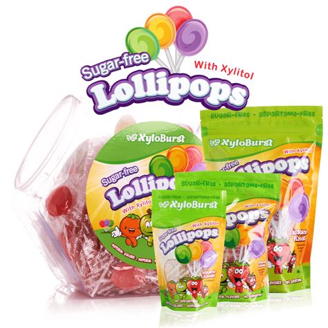 Sugar Free Xylitol Lollipops