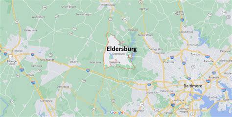 Where Is Eldersburg Maryland What County Is Eldersburg In Where Is Map