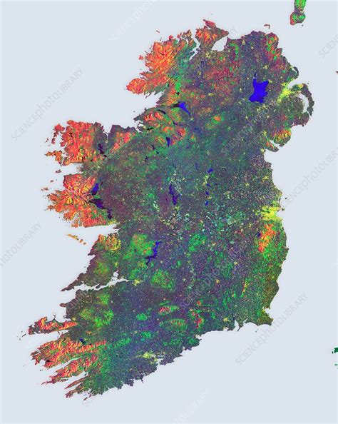 Ireland Satellite Image Stock Image C0355216 Science Photo Library