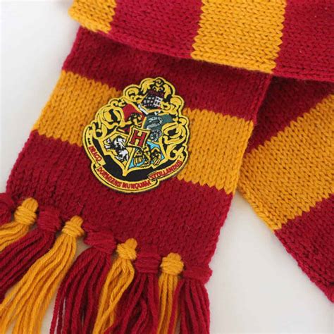 Harry Potter Scarf Knitting Pattern In Hogwarts House Colors Studio Knit