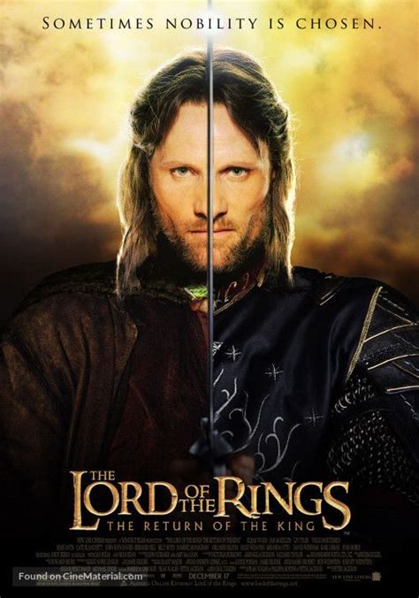 The Lord Of The Rings The Return Of The King Lord Of The Rings