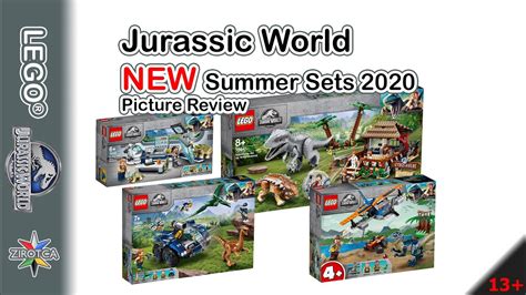 New Lego Jurassic World 2020 Summer Sets Lego Sets 2020 75939 75940 75941 75942 Jurassic