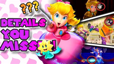 EVERYTHING You MISSED In Princess Peach Showtime YouTube