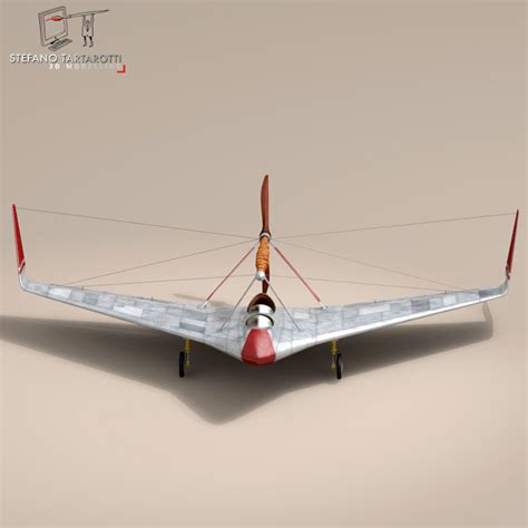 Rubber band airplane 3D Model