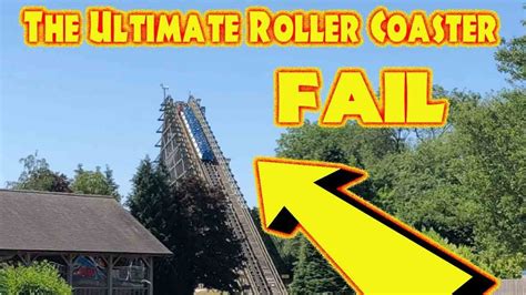 The Ultimate Roller Coaster Fail Youtube