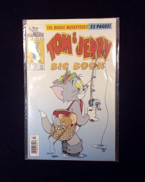 Harvey Classics Tom And Jerry Big Book Comic July 1993 Vol2 Etsy