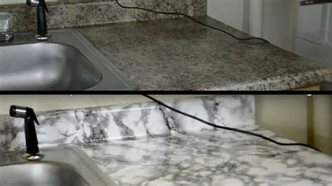 Maybe you would like to learn more about one of these? DIY Kitchen Countertop Makeover With Contact Paper (HD ...