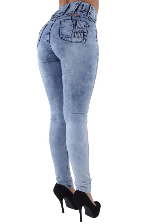 Y1935 Brazilian Design Butt Lift Supper High Waist Skinny Jeans Ebay
