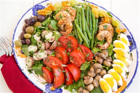 How To Make A Nicoise Salad With Grilled Shrimp Chef Dennis