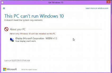 Windows 10 Idisplay Microsoft Corporation Wddm V11 Your