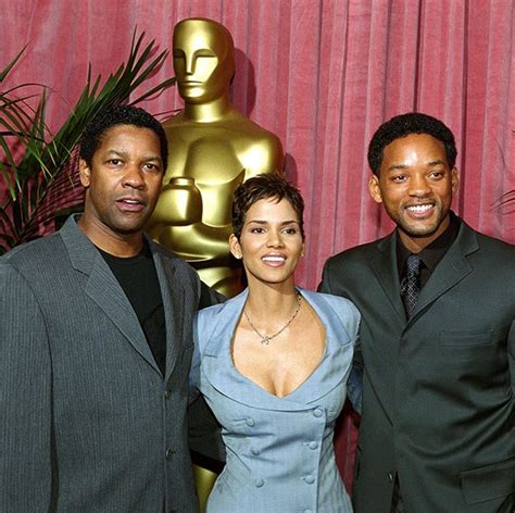 Throwback To Denzel Washington Halle Berry And Will Smith At The Oscar