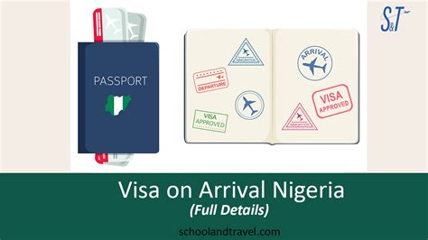 visa on arrival nigeria full details school and travel