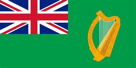 Flag Of British Ireland As Well As The Irish Free State Vexillology