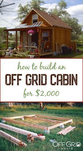 How To Build A 400sqft Solar Powered Off Grid Cabin For 2k Diy Cabin