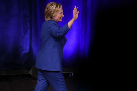 Hillary Clinton Seen Running Away As Donald Trump Tries To Hug Her