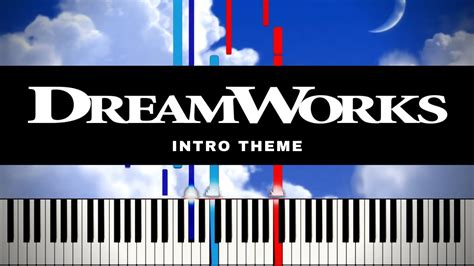 Dreamworks Animation Intro 2004 Piano Tutorial Youtube