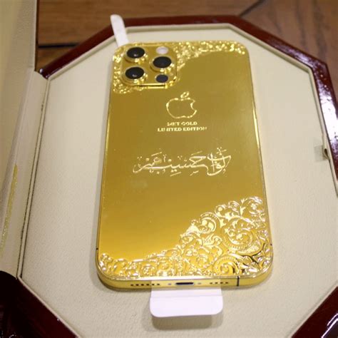 Buy Apple Iphone 14 Pro Max 512gb 24kt Gold Plated Pta Approved With
