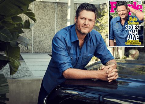 Blake Shelton Announced Peoples Sexiest Man Alive And Twitter Cant