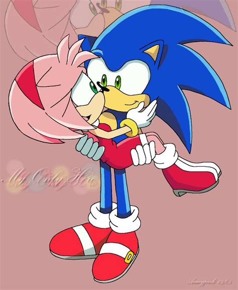 My Only Hero By Aamypink On Deviantart Amy The Hedgehog Cute Anime