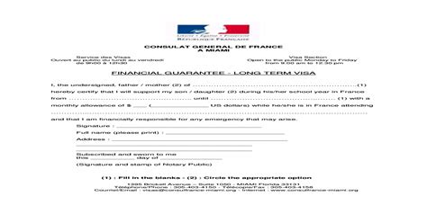 Schengen Visa Financial Guarantee Sample Letter format