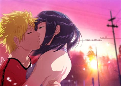 Naruto And Hinata Wedding Kiss