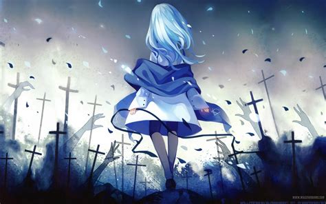 Navy Blue Anime Aesthetic Anime Wallpaper Hd