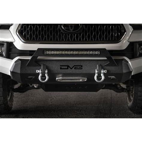 Dv8 Offroad Fbtt1 05 Winch Center Mount Front Bumper For Toyota Tacoma