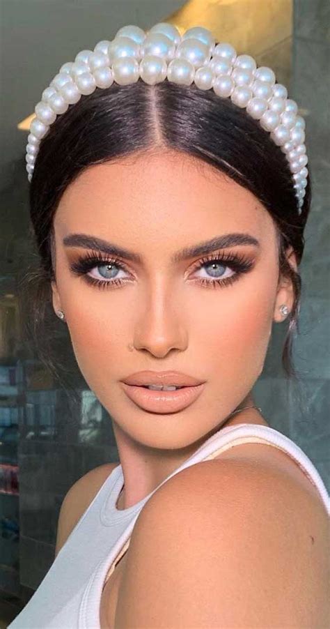 33 wedding makeup looks that are beyond beautiful smoky eyeshadow for blue eyes