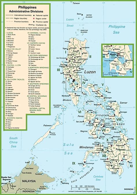 Philippines Map Regions Regions Of The Philippines Philippine Map