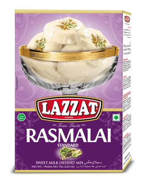 Rasmalai Saffron Lazzat Foods True Taste