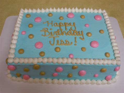 Polka Dot Birthday Cake Cakecentral Com