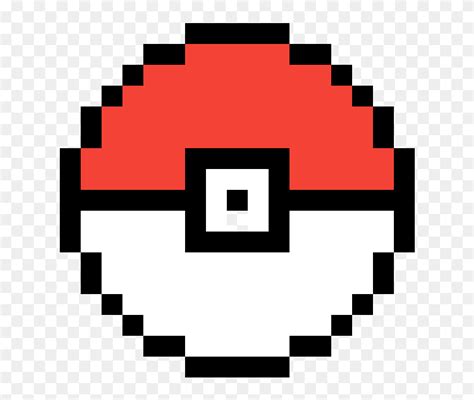 Pokeball Pixel Art Clipart Png Download Pokemon Ball Pixel Art