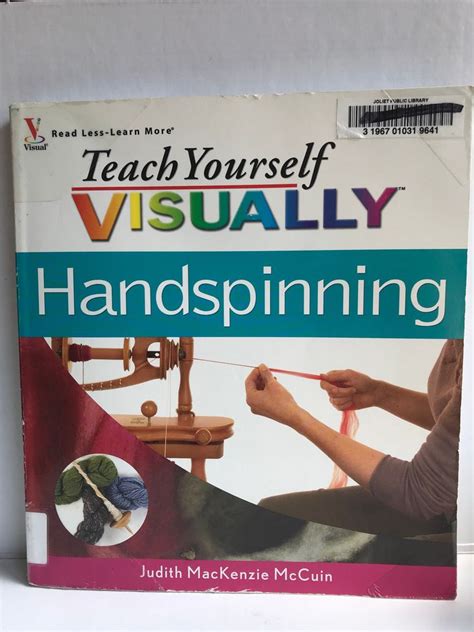 Teach Yourself Visually Handspinning By Judith Mackenzie Etsy