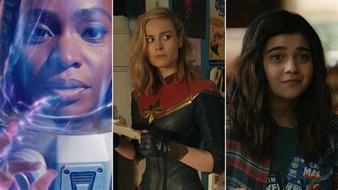 The Marvels Trailer Captain Marvel Sequel Is A Cosmic Mixup