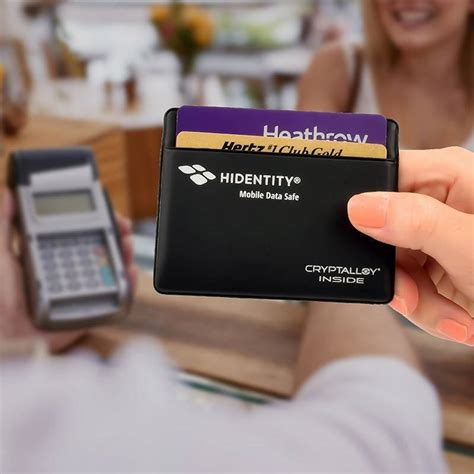 Mini slim wallet credit card holder women men mini wallet id case high quality. RFID secured credit card holder for 4 cards