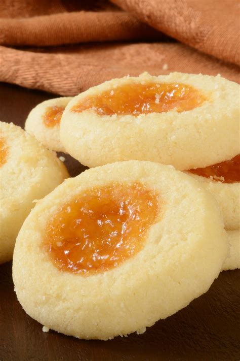 Apricot Cream Cheese Thumbprint Cookies Kitchme