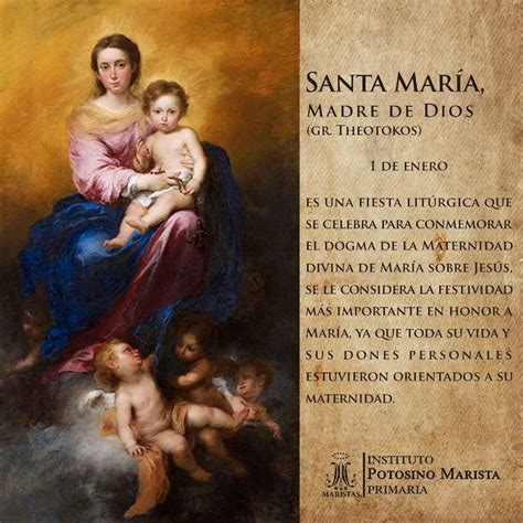 Santa María Madre De Dios Imágenes Religiosas Mensajes Religiosos