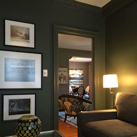 Maybe you would like to learn more about one of these? My den in Pewter Green by Sherwin Williams | My home ...