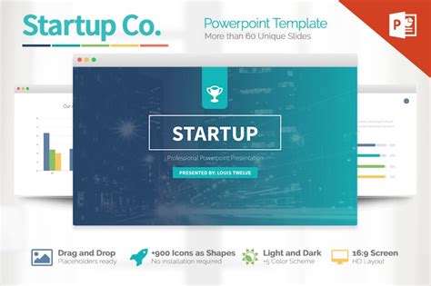 20 Startup Powerpoint Template Presentation Ppt And Pptx Format