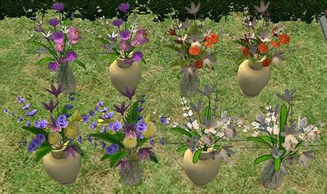 Ts2 To Ts4 Plants Flowers Mega Pack Sims Sims 4 Plant