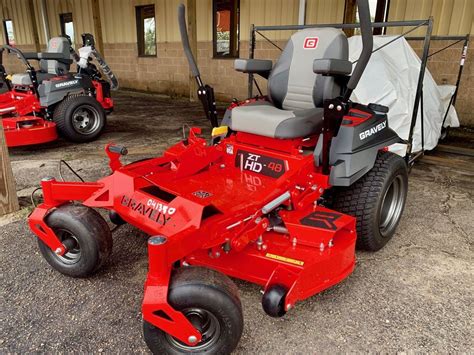 Gravely Zt Hd Kawasaki Fr V Model Red Dirt Outdoor