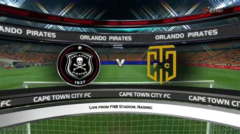 Kaizer chiefs v cape town city prediction and tips, match center, statistics and analytics, odds comparison. Absa Premiership 2017/2018 - Orlando Pirates vs Cape Town ...