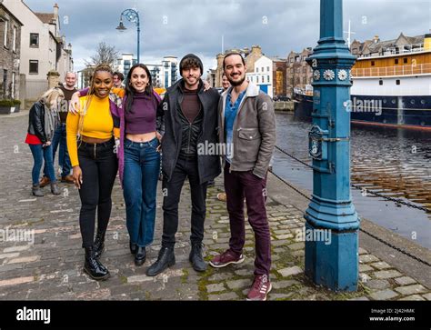 Stars Of Cast Of Sunshine On Leith Stage Play Keith Jack Connor Going