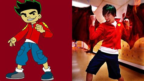 American Dragon Jake Long Characters In Real Life Youtube