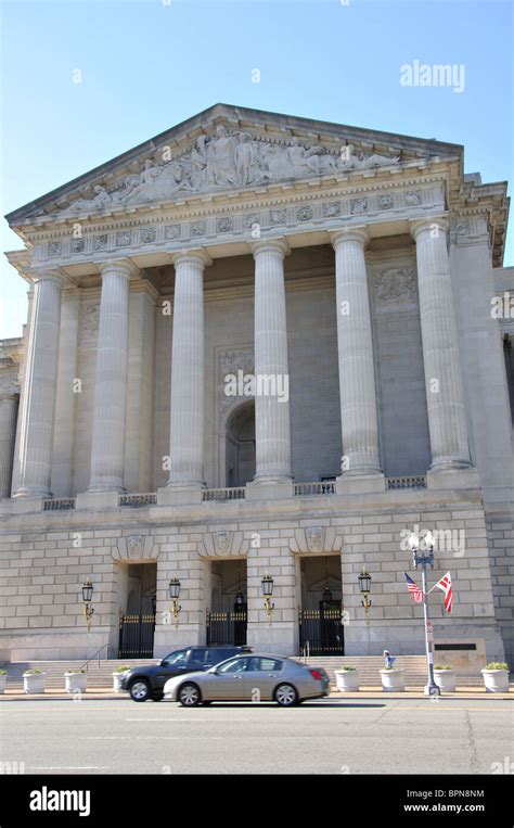 Andrew W Mellon Auditorium Washington Dc Usa Stock Photo Alamy