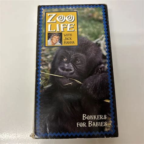Zoo Life With Jack Hanna Bonkers For Babies Vhs 36 Min 1997 Tested 3