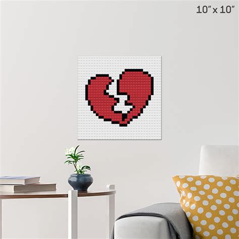 National Ex Spouse Day Pixel Art Wall Poster Build Your Own With Bricks BRIK